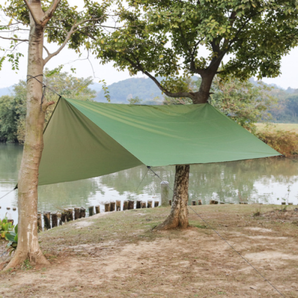 Tarp 3x3 m 100% Polyester, 3000 mm waterproof, UV proof